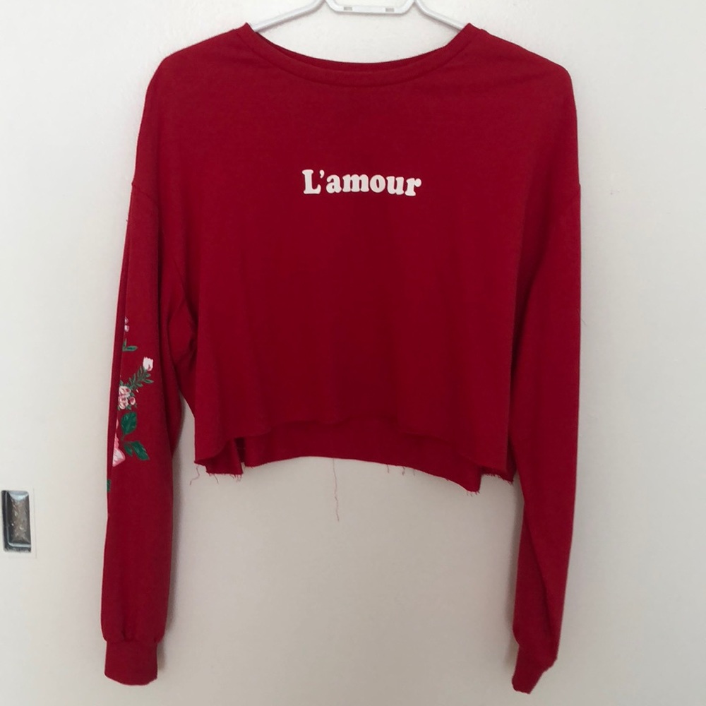 Long Sleeve Crop ❤️